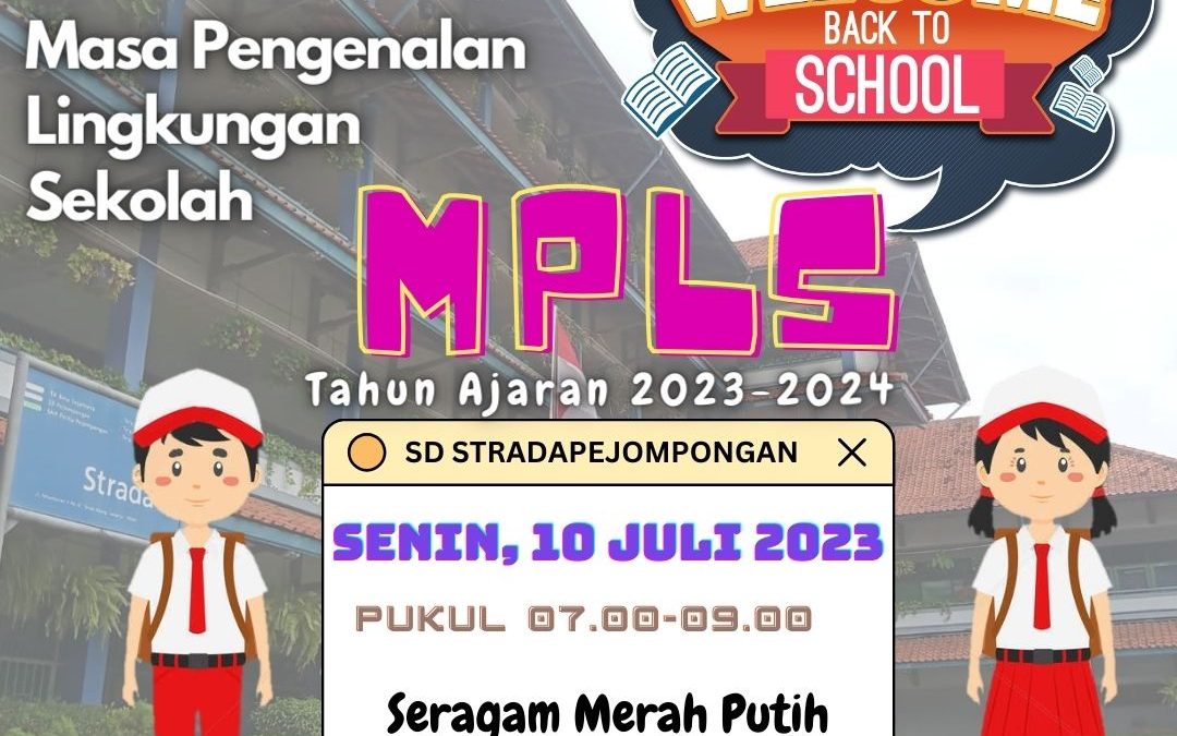 Pengenalan Lingkungan Sekolah SD Strada PEJOMPONGAN TA 2023/2024
