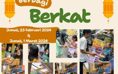JUMAT BERKAH BERBAGI BERKAT KEPADA SESAMA DI SEKITAR SEKOLAH