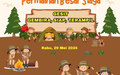 PERMAINAN BESAR SIAGA PBS PRAMUKA SD STRADA PEJOMPONGAN