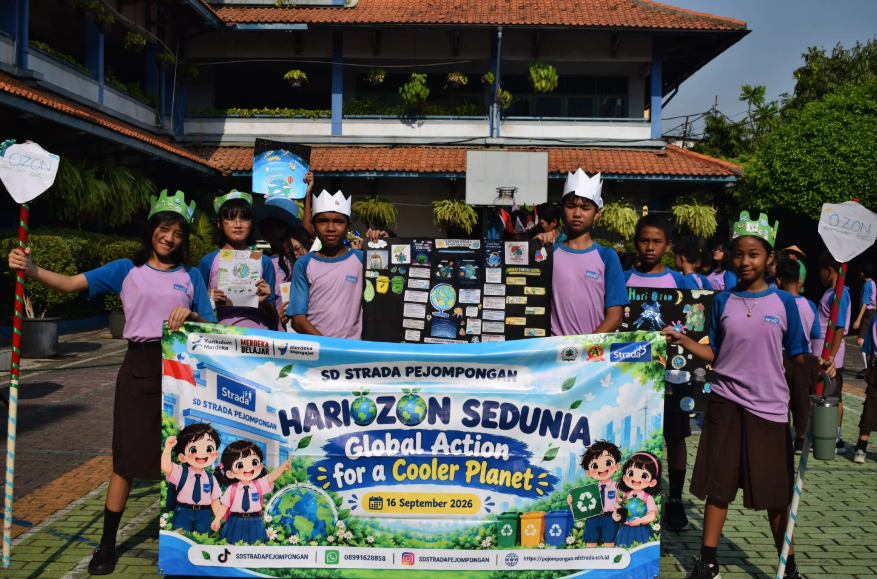 SD Strada Pejompongan Peringati Hari Ozon Sedunia 2026 dengan Semangat Peduli Lingkungan